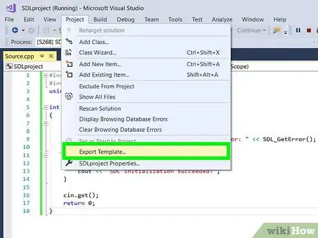 Imagen titulada Set Up SDL with Visual Studio 2017 Step 16