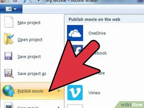 Imagen titulada Add a Windows Movie Maker Video to YouTube Step 2