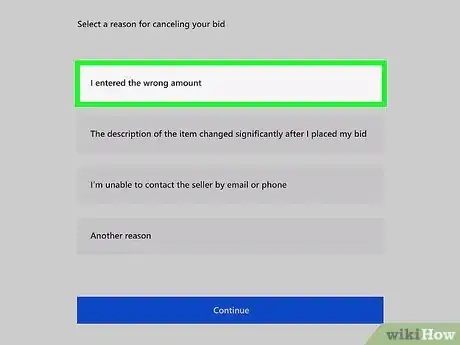 Imagen titulada Cancel a Bid on eBay Step 6