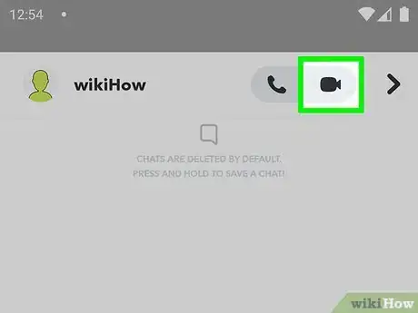 Imagen titulada Video Chat on Snapchat Step 4