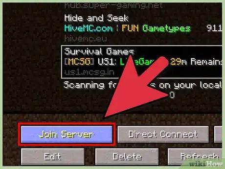 Imagen titulada Connect to the Mineplex Server on Minecraft Step 8