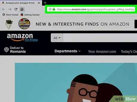 Imagen titulada Give Amazon Prime As a Gift Step 1