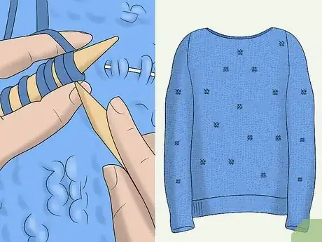 Imagen titulada Knit a Sweater for Beginners Step 22