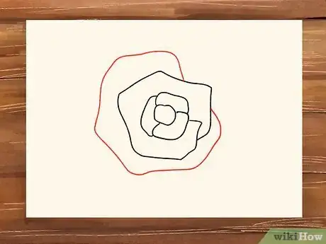 Imagen titulada Draw a Rose Step 6