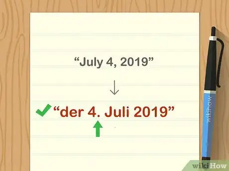 Imagen titulada Write German Dates Step 5