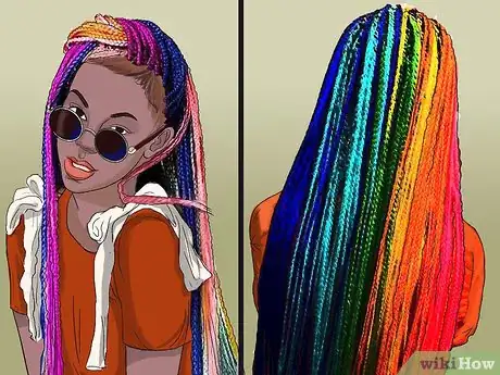 Imagen titulada Dye Braids Step 13