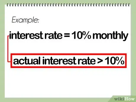 Imagen titulada Calculate Effective Interest Rate Step 1