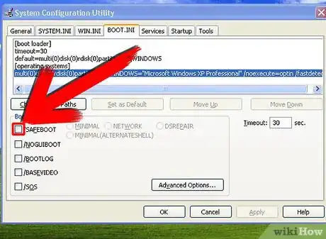 Imagen titulada Get Safe Mode in Windows XP Step 7