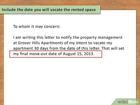 Imagen titulada Write a Letter of Notice to Your Landlord Step 7