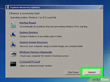 Imagen titulada Bypass Windows 7 Password Step 11