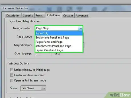 Imagen titulada Set the Opening View of a PDF in Acrobat Professional Step 3