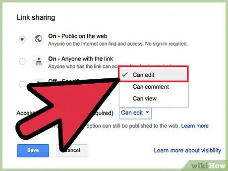 Imagen titulada Make a Google Doc Public Step 6