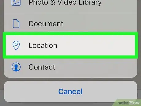 Imagen titulada Share Your Location on WhatsApp Step 5