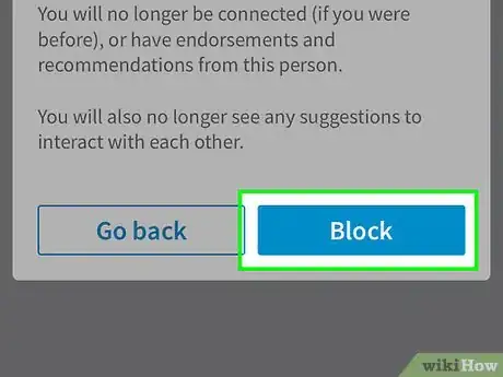 Imagen titulada Block Someone from Viewing a Linkedin Profile Step 8