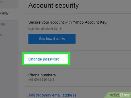 Imagen titulada Change Your Password in Yahoo Step 5