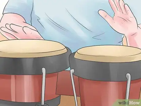 Imagen titulada Play the Bongos Step 3