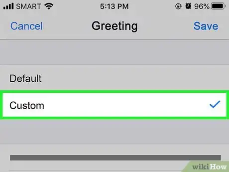 Imagen titulada Set Up Voicemail on an iPhone Step 8