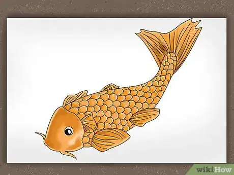 Imagen titulada Draw a Koi Fish Step 7