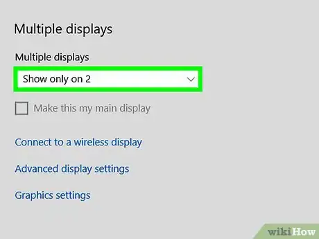 Imagen titulada Set Up a Second Monitor with Windows 10 Step 10