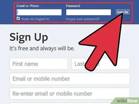 Imagen titulada Edit Personal Information on Facebook Step 1