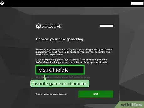 Imagen titulada Choose a Good Xbox Gamertag Step 2