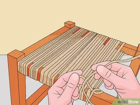 Imagen titulada Weave Rope Seats Step 10