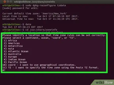 Imagen titulada Change the Timezone in Linux Step 18