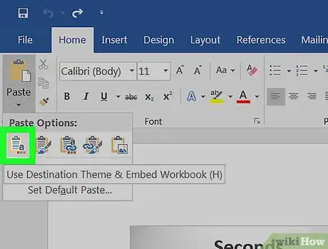 Imagen titulada Convert Excel to Word Step 12