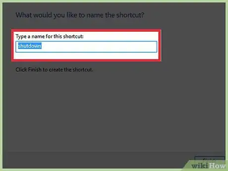 Imagen titulada Make a Shutdown Shortcut in Windows Step 4