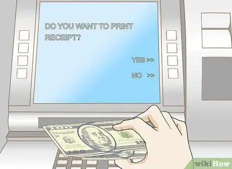 Imagen titulada Withdraw Cash from an Automated Teller Machine Step 11