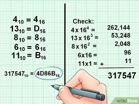 Imagen titulada Convert from Decimal to Hexadecimal Step 15