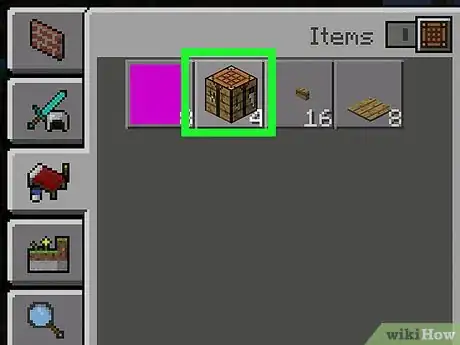 Imagen titulada Make a Crafting Table in Minecraft Step 8