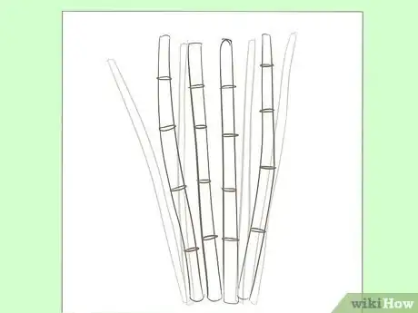 Imagen titulada Draw Bamboo Step 3