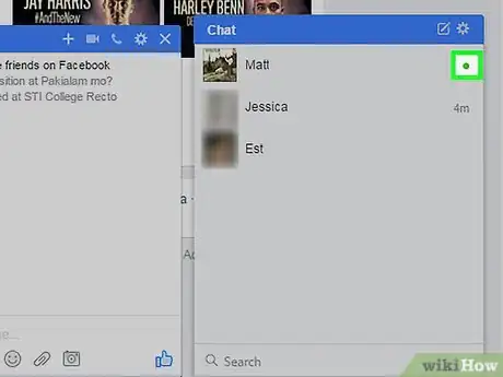 Imagen titulada Know when Someone Is Online on Facebook Step 7