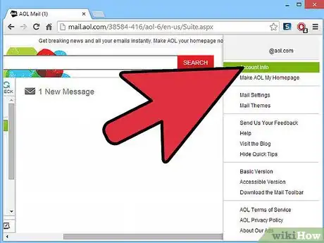 Imagen titulada Change Your Account Recovery Settings on AOL Mail Step 2