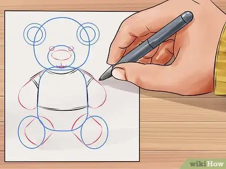 Imagen titulada Draw a Teddy Bear Step 31