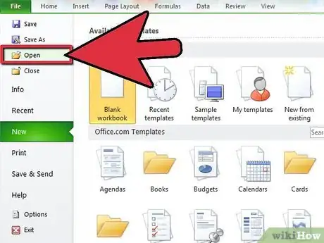 Imagen titulada Add a Drop Down Box in Excel 2007 Step 1