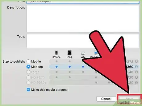 Imagen titulada Export an iMovie Video in HD Step 12