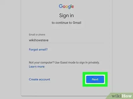 Imagen titulada Log In to Gmail Step 3