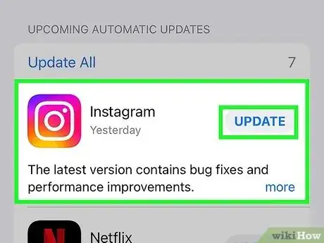 Imagen titulada Update Instagram Step 8