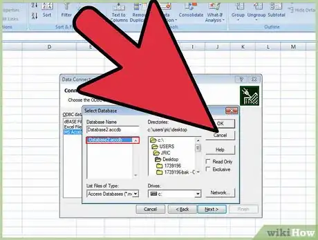 Imagen titulada Embed a SQL Query in Microsoft Excel Step 5