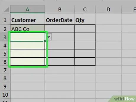 Imagen titulada Edit a Drop Down List in Excel on PC or Mac Step 2