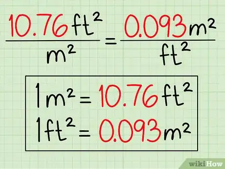 Imagen titulada Convert Square Meters to Square Feet and Vice Versa Step 3