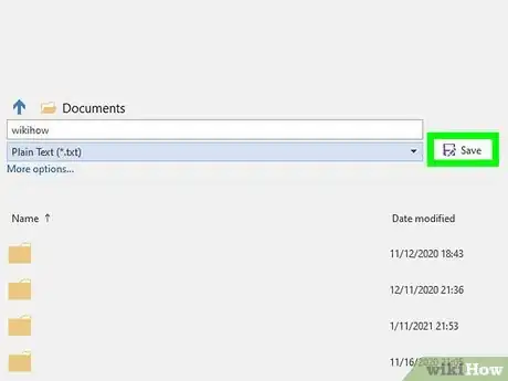 Imagen titulada Save a Text or .txt File Step 5