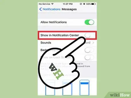 Imagen titulada Turn Off Message Notifications on an iPhone Step 5