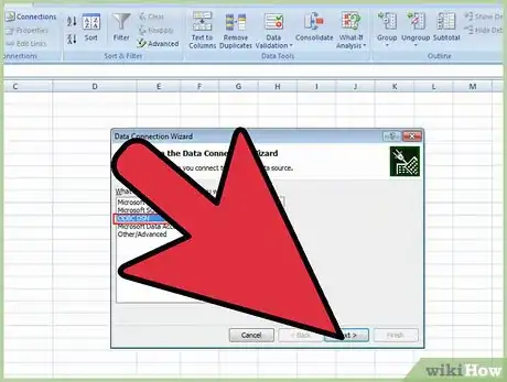 Imagen titulada Embed a SQL Query in Microsoft Excel Step 3