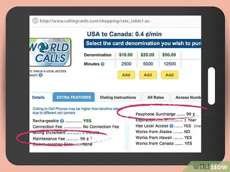 Imagen titulada Use a Calling Card Step 7