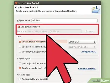 Imagen titulada Create a New Java Project in Eclipse Step 4