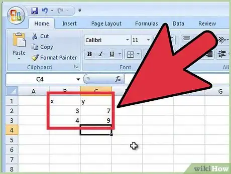 Imagen titulada Calculate Slope in Excel Step 6