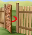 construir una puerta de madera